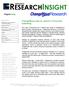 RESEARCHINSIGHT. August ChangeWave sees an uptick in Consumer Spending INTEGRITY