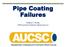 Pipe Coating Failures. Gregory C Hardig, CPR Corrosion Protection Resources LLC