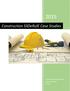 Construction SliDeRulE Case Studies
