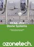 RENA Pro Ozone Systems A SERIES OF STATE-OF-THE-ART SYSTEMS FOR AIR AND WATER TREATMENT