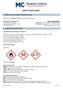 SAFETY DATA SHEET 1. PRODUCT AND COMPANY IDENTIFICATION. Product name: BoroSpec K Potassium Borohydride Powder