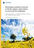 Developing a greener economy in Nordic regions: interventions to overcome the challenges