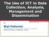 The Use of ICT in Data Collection, Analysis, Management and Dissemination