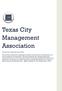 Texas City Management Association