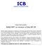ICB Industry Consultation Body