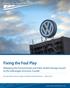 Fixing the Foul Play. Mitigating the Environmental and Public Health Damage Caused by the Volkswagen Emissions Scandal