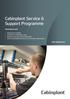 Cabinplant Service & Support Programme