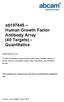 ab Human Growth Factor Antibody Array (40 Targets) - Quantitative