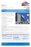 ARSANIT THERMA EXTERNAL WALL INSULATION SYSTEM THERMA DELUX BONDED EPS EXTERNAL WALL INSULATION SYSTEM