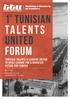 1 st tunisian talents united forum