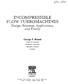 INCOMPRESSIBLE FLOW TURBOMACHINES Design, Selection, Applications,