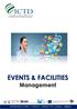 EVENTS & FACILITIES. Management. H.H. Sheik Sultan Tower (0) Floor Corniche Street Abu Dhabi U.A.E