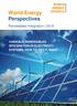 World Energy Perspectives
