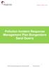 Pollution Incident Response Management Plan Bungendore Sand Quarry