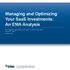 Managing and Optimizing Your SaaS Investments: An EMA Analysis