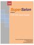 SuperSalon Version 4. SVS Gift Card Guide