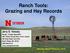 Ranch Tools: Grazing and Hay Records