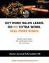 GET MORE SALES LEADS. DO NO EXTRA WORK. SELL MORE BIKES.