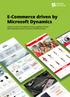 E-Commerce driven by Microsoft Dynamics