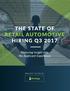 THE STATE OF RETAIL AUTOMOTIVE HIRING Q3 2017