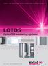 LOTOS. Optical 3D measuring systems K O C O S A U T O M A T I O N [ ENG ]