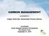 CARBON MANAGEMENT. presentation to. Oregon State Bar: Sustainable Futures Section