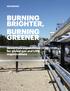 BURNING BRIGHTER, BURNING GREENER. Accenture capabilities for global gas and LNG organizations
