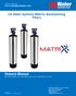 Owners Manual 081-MXF-SED-XXX, 081-MXF-GAC-XXX, 081-MXF-CX-XXX. US Water Systems Matrixx Backwashing Filters.