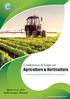 Agriculture & Horticulture. Conference & Expo on. March 21-22, 2019 Kuala Lumpur, Malaysia. Accelerating Implementations in Agriculture
