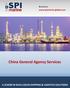 Brochure   China General Agency Services A LEADER IN BULK LIQUID SHIPPING & LOGISTICS SOLUTIONS