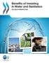 Benefits of Investing in Water and Sanitation AN OECD PERSPECTIVE