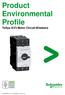 Product Environmental Profile TeSys GV3 Motor Circuit-Breakers