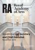 RA Appointment of Secretary. Appointment of Secretary and Chief Executive