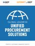 GLOBAL LEADER IN UNIFIED PROCUREMENT SOLUTIONS STRATEGY SOFTWARE MANAGED SERVICES