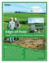 Edge-of-field. How does land use and. water quality in two Wisconsin watersheds. Results of long-term water quality studies