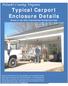 Pulaski County, Virginia Typical Carport Enclosure Details Based on the 2012 International Residential Code