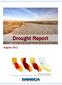 Drought Report. August 2017