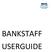 Bank Staff User Guide. Sections in this guide are: