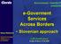 e-goverment Services Across Borders