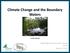 Climate Change and the Boundary Waters