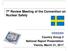 7 th Review Meeting of the Convention on Nuclear Safety. SWEDEN Country Group 2 National Report Presentation Vienna, March 31, 2017