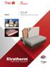 PIR Insulation XT/TL-MF. Insulation for Drylining Walls (Mechanically Fixed) Walls 04/ /0183