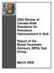 2005 Review of Canada-Wide Standards for Petroleum Hydrocarbons in Soil: Report of the Model Parameter Advisory (MPA) Sub Group