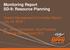 Monitoring Report SD-9: Resource Planning