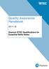 Quality Assurance Handbook. Pearson BTEC Qualifications for Essential Skills Wales