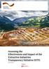 Assessing the Effectiveness and Impact of the Extractive Industries Transparency Initiative (EITI)