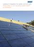 Leading in integration for partial- and full roofs: Photovoltaic in-roof mounting system Solrif by Schweizer.