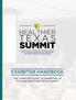 EXHIBITOR HANDBOOK THE COMPLETE GUIDE TO EXHIBITING AT THE 2018 HEALTHIER TEXAS SUMMIT