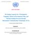 AIDE MEMOIRE. A National Capacity Building Workshop. Organized by. United Nations Department of Economic and Social Affairs (UNDESA)