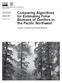 Comparing Algorithms for Estimating Foliar Biomass of Conifers in the Pacific Northwest